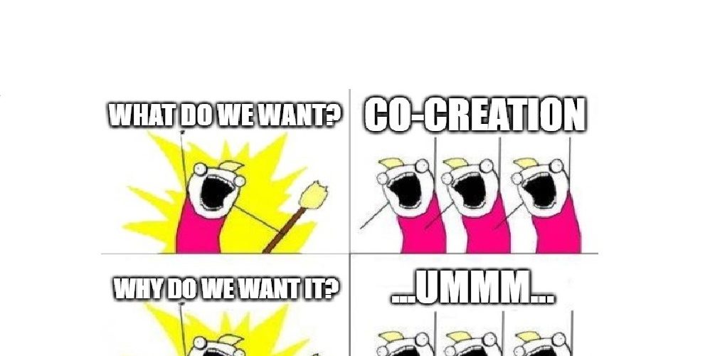 co-creation strategic question