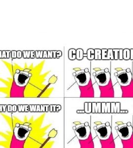 co-creation strategic question