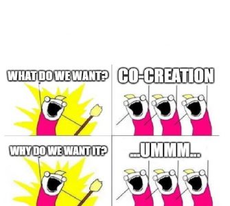 co-creation strategic question