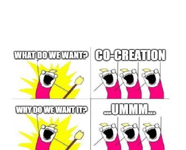 co-creation strategic question