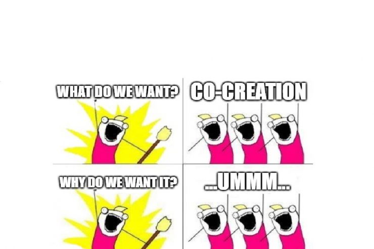 co-creation strategic question